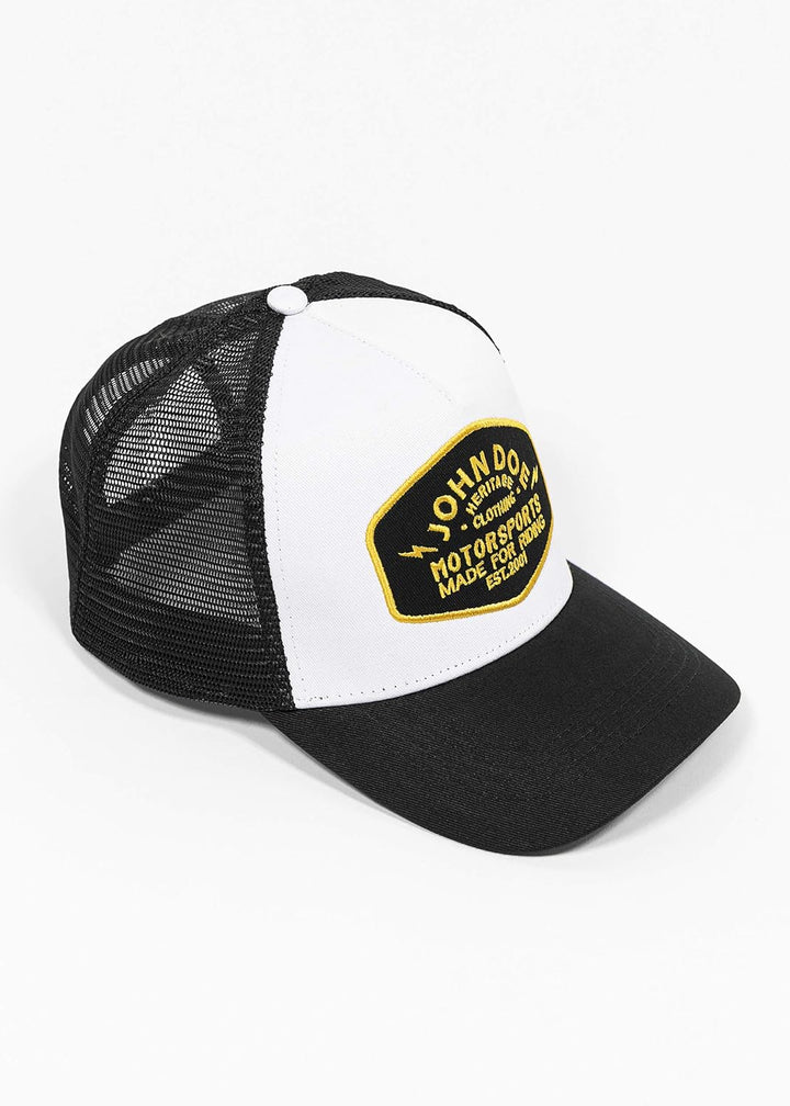 John Doe Trucker Cap - Baseballcap mit Baumwolle - Basecap mit Markenstickerei - Snapback Cap mit Me