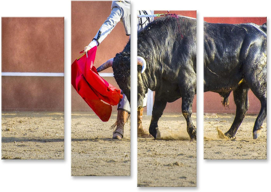 islandburner Bild auf Leinwand Matador Stierkampf Stier Bild Aus Spanien Bilder Wandbilder Poster 13
