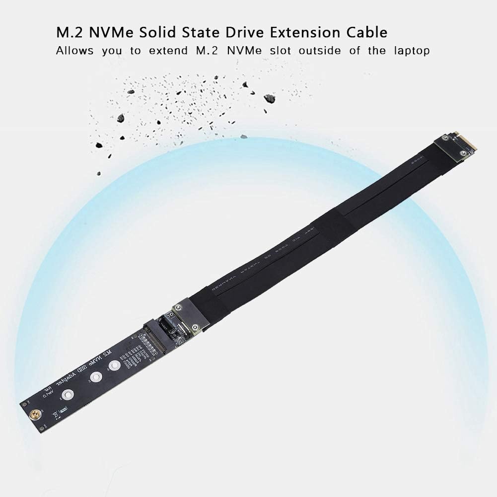 Tonysa SSD Solid State Drive Verlängerungskabel,SSD Festplatte Drive Extension Kabel mit 32 Gbit/s Ü