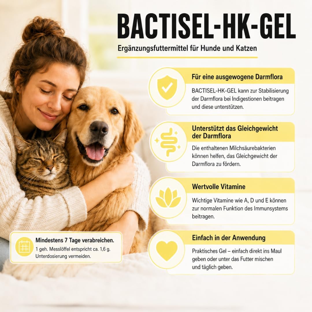 Selectavet Bactisel HK Gel für Hunde - Doppelpack - 2 x 30ml