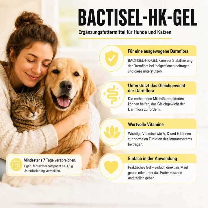 Selectavet Bactisel HK Gel für Hunde - Doppelpack - 2 x 30ml