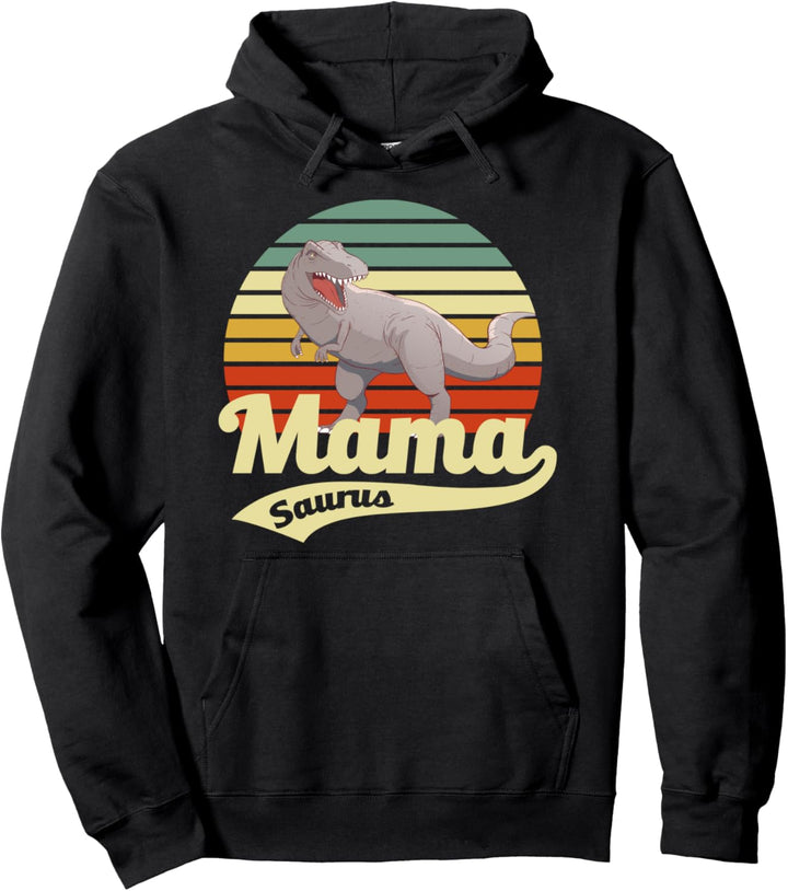 Geschenk für die Mutter Mamasaurus Pullover Hoodie