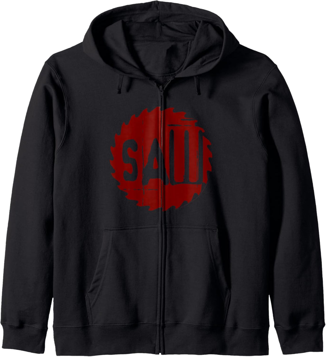 Saw Logo Kapuzenjacke