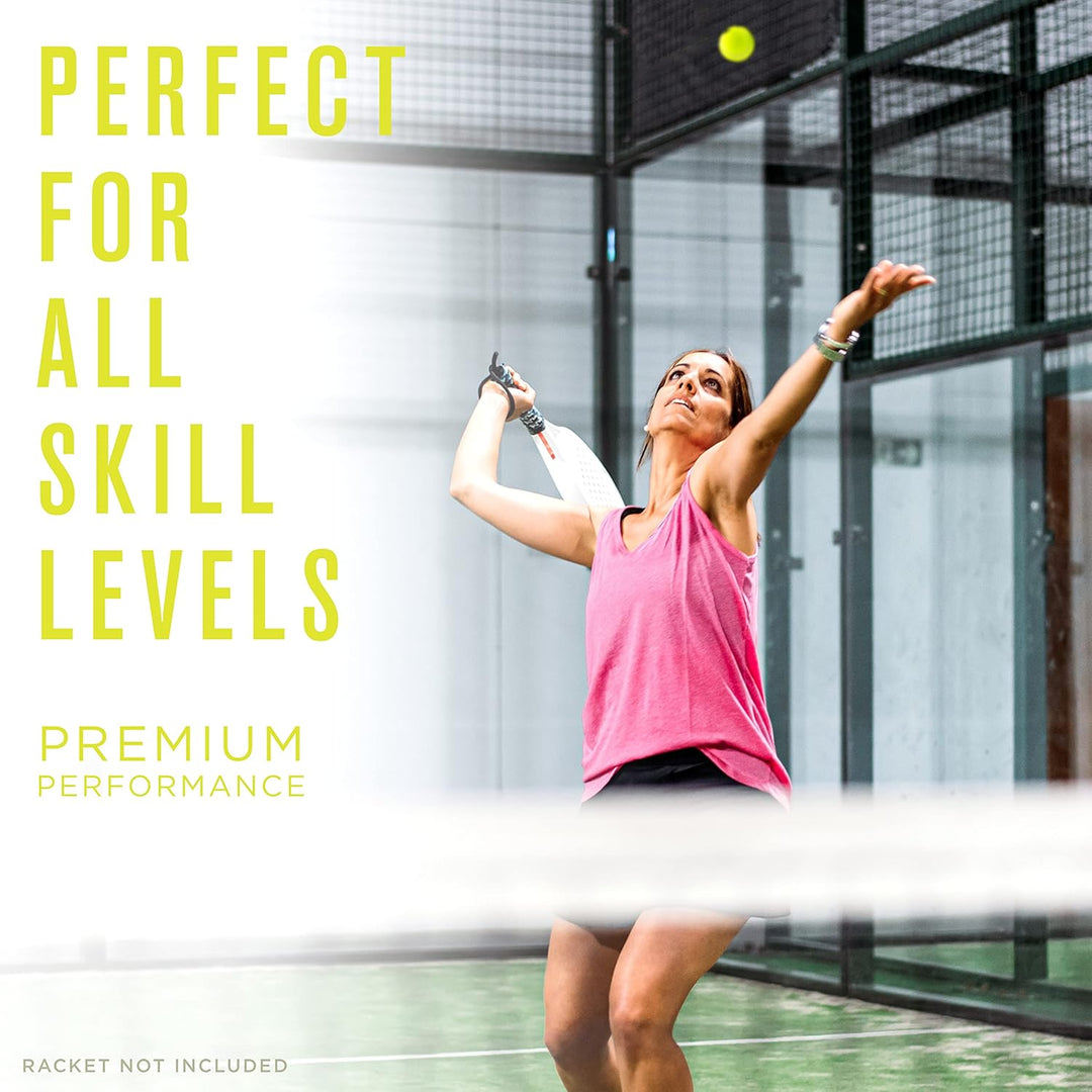 Franklin Sports - Axel Padel Set - 2 Fiberglass Padel Rackets with Foam Core, Balls, & Carrying Case