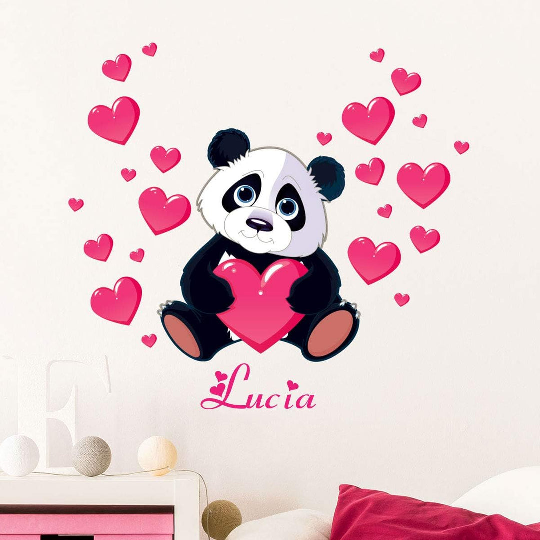 Ambiance Sticker Personalisierte Namensaufkleber | Personalisierter Namensaufkleber - Kinderzimmer W