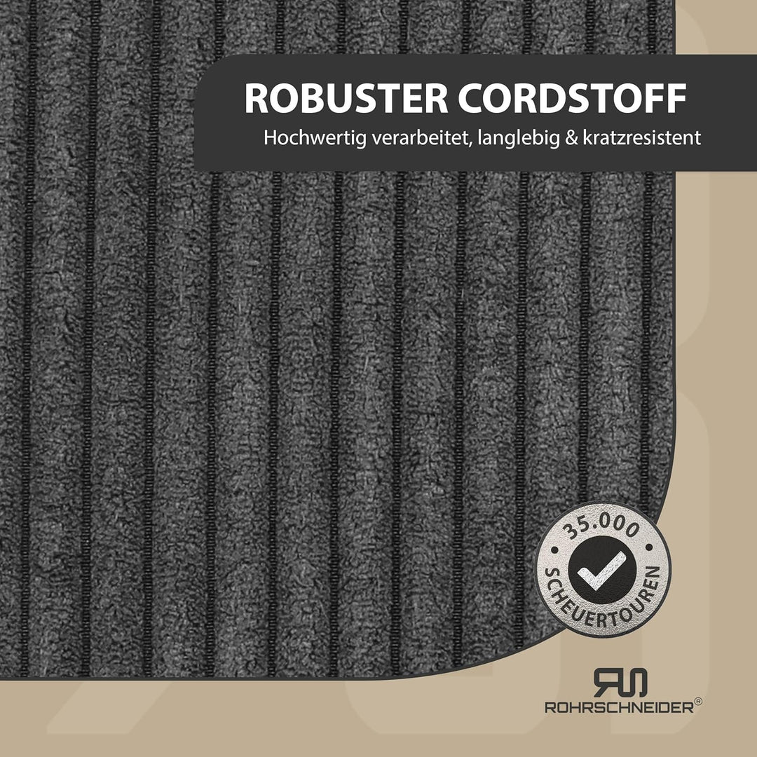 Rohrschneider Hundetreppe kleine Hunde | Made in EU | Haustiertreppe mit Rutschfester Unterseite | K