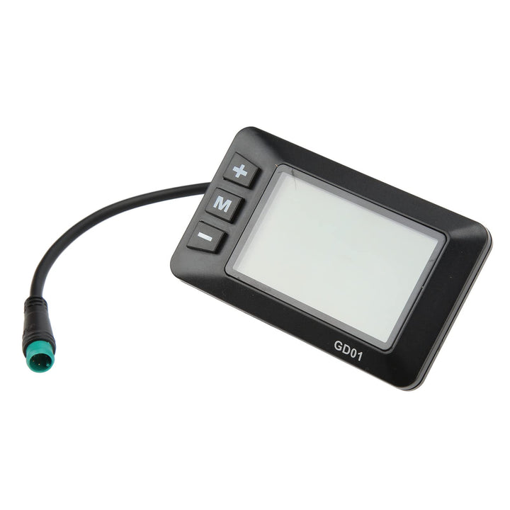 Gatuxe Elektrisches Fahrrad GD01-Display, feine Verarbeitung Sicheres Echtzeit-LCD-GD01-Display zum