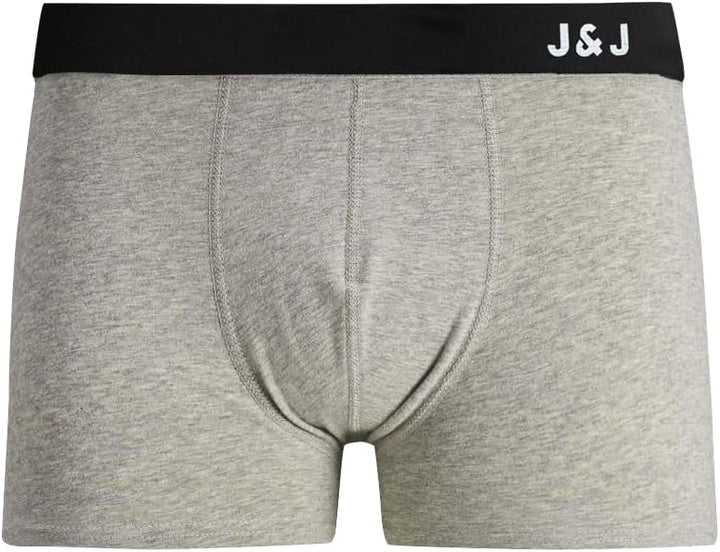 JACK & JONES Male Boxershorts 7er-Pack Boxershorts XS 7er Pack (4x Schwarz, 3x Light Grey Melange),