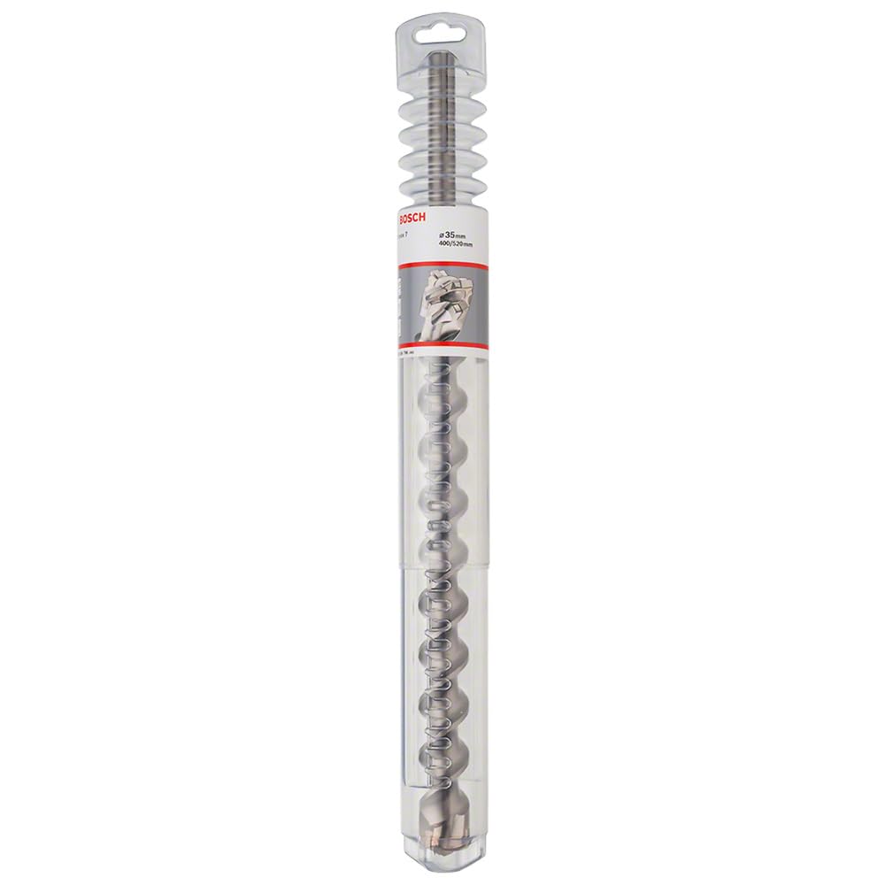 Bosch Professional Hammerbohrer SDS-max-7 (für Beton, Kalksandstein, Mauerwerk, Ø:35 mm, Zubehör für