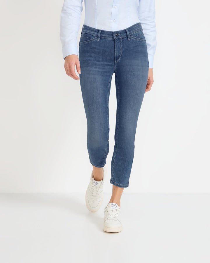 Mac - Damen 5-Pocket Jeans, Dream Summer (5492-90-0351L) | Hochelastischer Light-Denim. Straight Fit