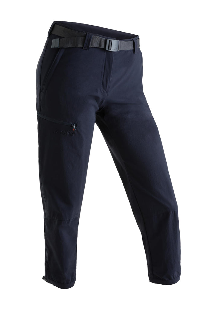 Maier Sports Inara Slim 3/4, Damen Wanderhose, Wasserabweisende Dreiviertelhose für Trekking und Hik