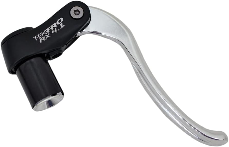 Tektro RX 4.1 Time Trial/TT/Triathlon Bar End Aero Brake Lever Set, Silver, MH1853