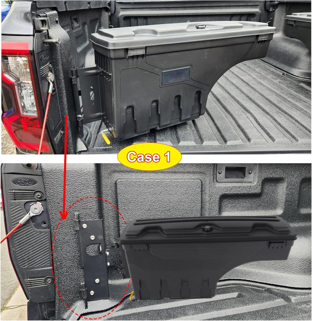 Werkzeugkasten für Ford Ranger Raptor Wildtrak T9 (2023–2026) - 180° schwenkbar, wasserdicht, abschl