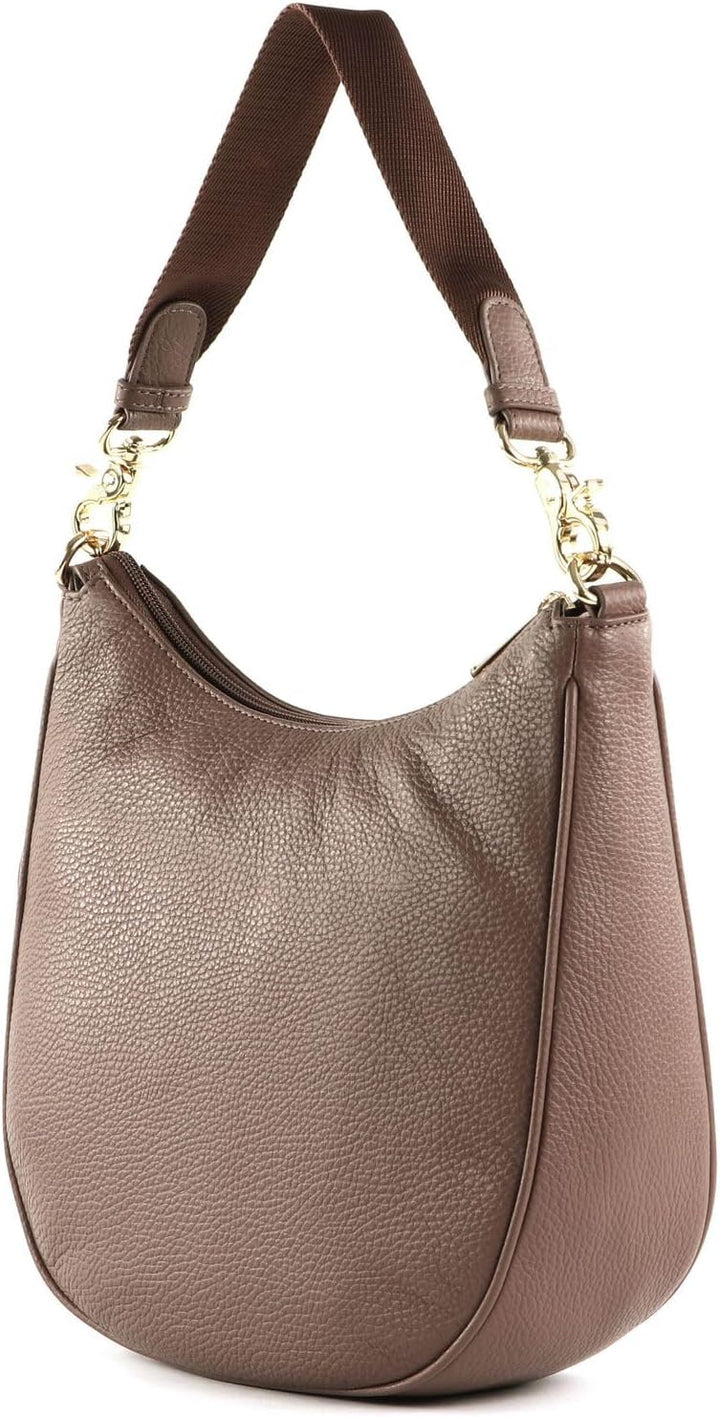 Mandarina Duck Damen Mellow Leather HOBO Balsamic, Balsamic
