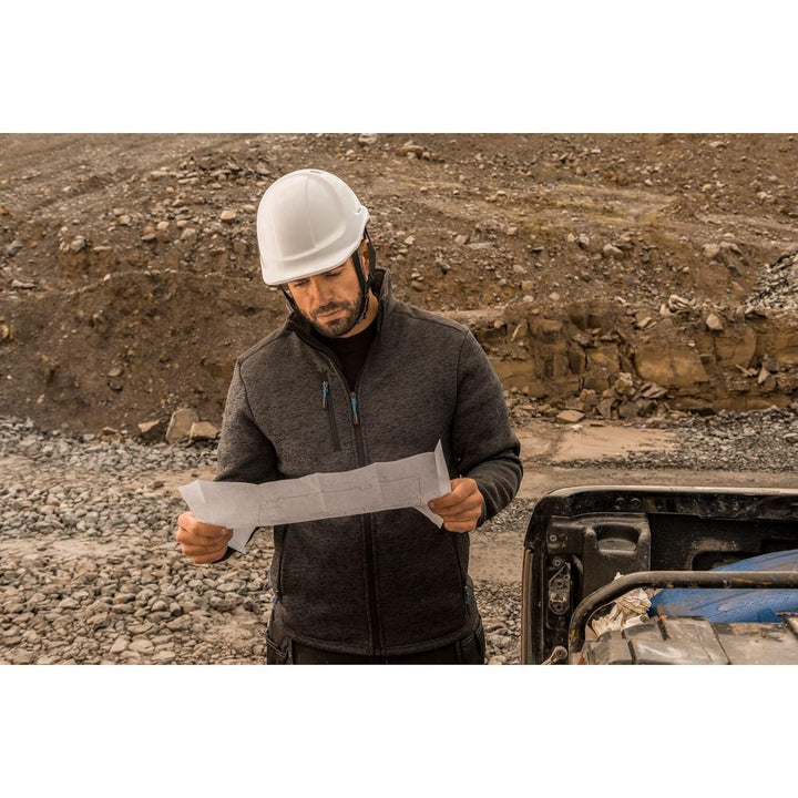 Portwest KX3 Venture Fleecejacke, Grösse: XXXL, Farbe: Grau Marl, T830GMRXXXL 3x_l Grey Marl, 3x_l G