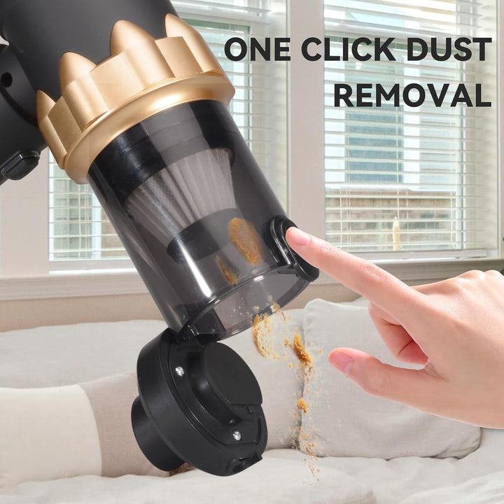 Handstaubsauger, 22000Pa Handstaubsauger Akku, Autostaubsauger mit Bürstenloser Motor, Auto Kabellos