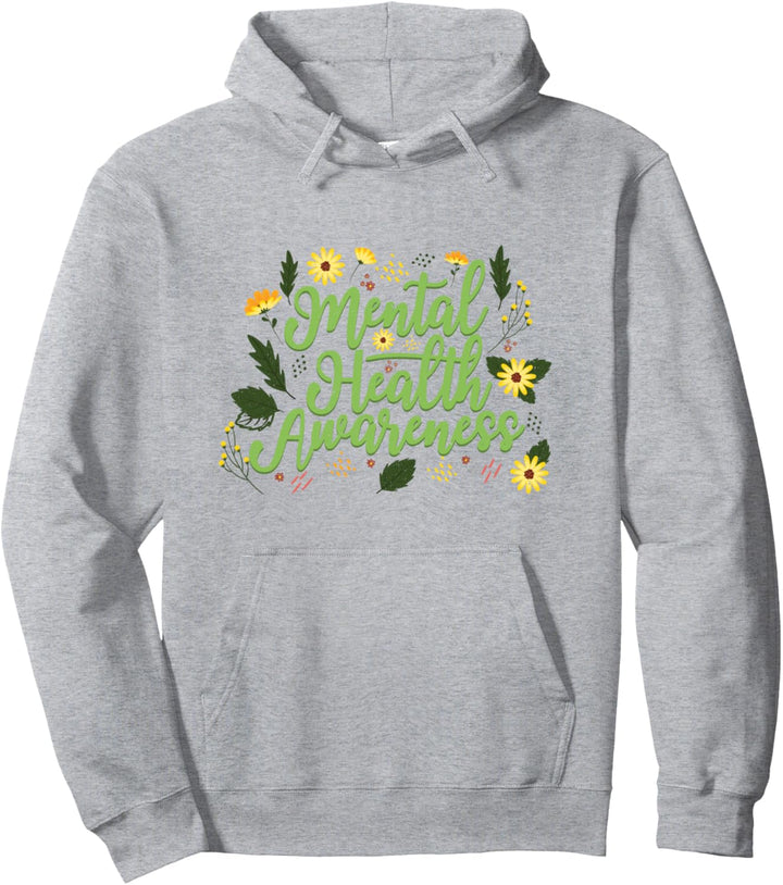 Monat des Bewusstseins für psychische Gesundheit Retro Posit Pullover Hoodie