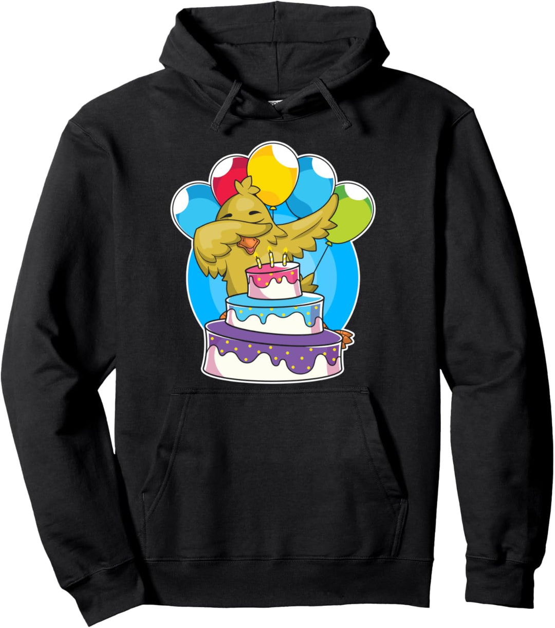 Geburtstagsfeier Farm Tier Kinder Geburtstag Dabbing Huhn Pullover Hoodie