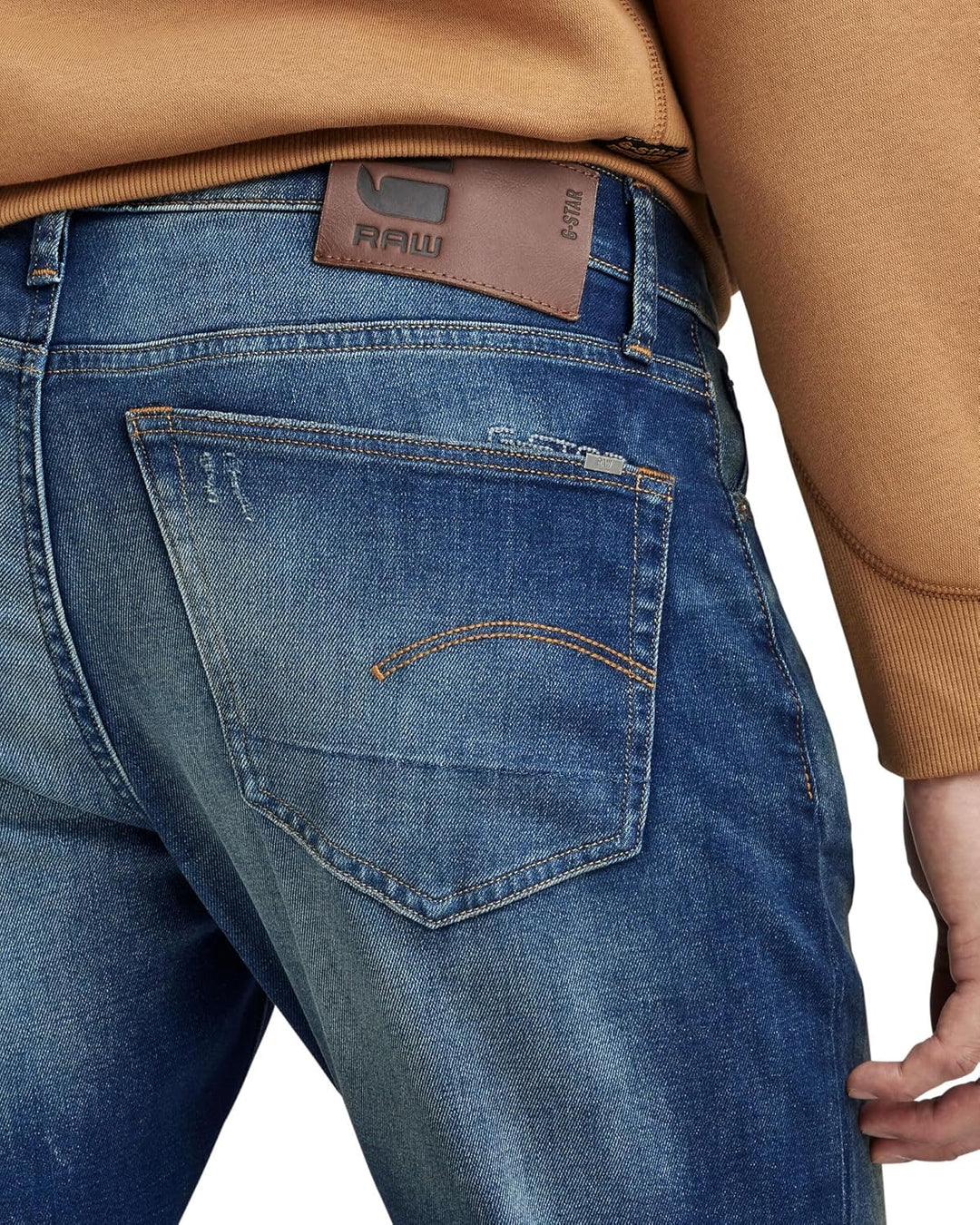 G-STAR RAW Herren 3301 Slim Jeans 26W / 30L Blau (Worker Blue Faded 51001-a088-a888), 26W / 30L Blau