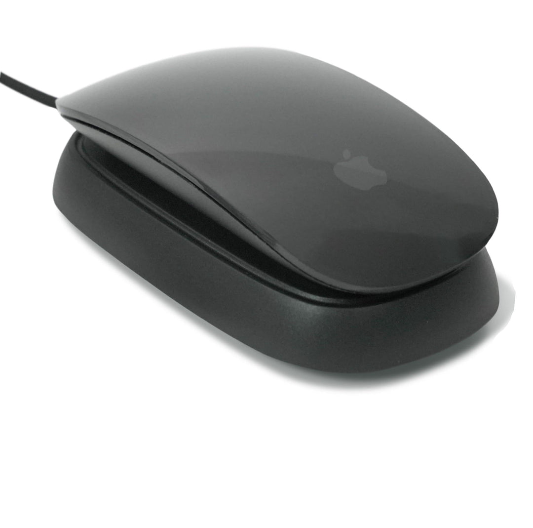 Ascrono - Ladestation kompatibel mit Magic Mouse - Schwarz - Perfektes Zubehör | Nutzbar als Ladesta