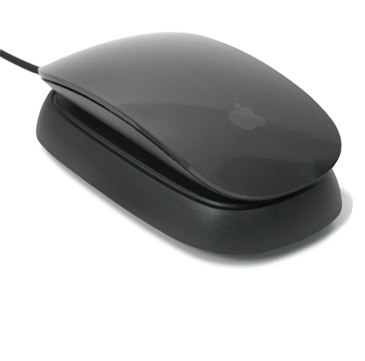 Ascrono - Ladestation kompatibel mit Magic Mouse - Schwarz - Perfektes Zubehör | Nutzbar als Ladesta
