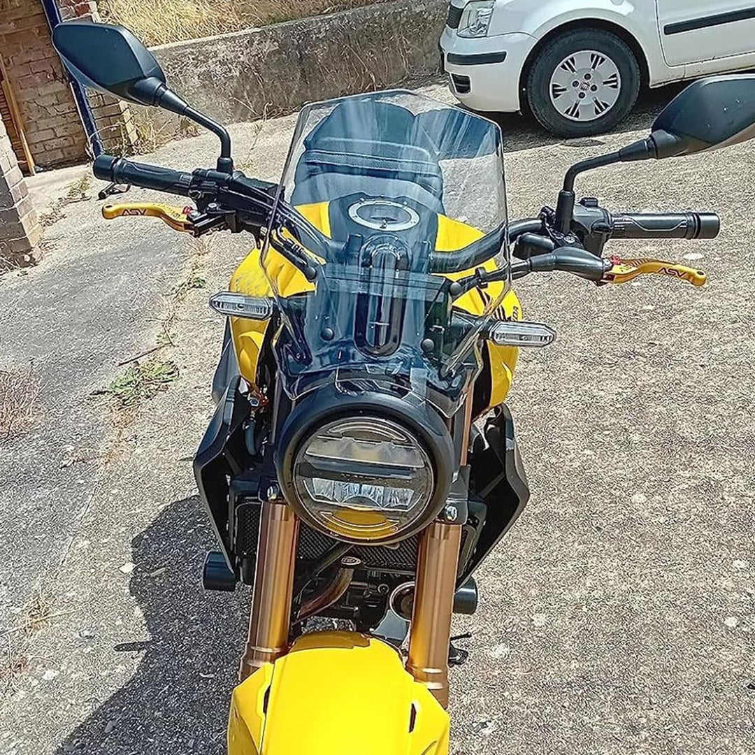 Midimttop für Ho-n-da CB125R CB300R CB 125R CB 300R 2020 2021 2022 2023 Doppel Blase Windschutz Sche