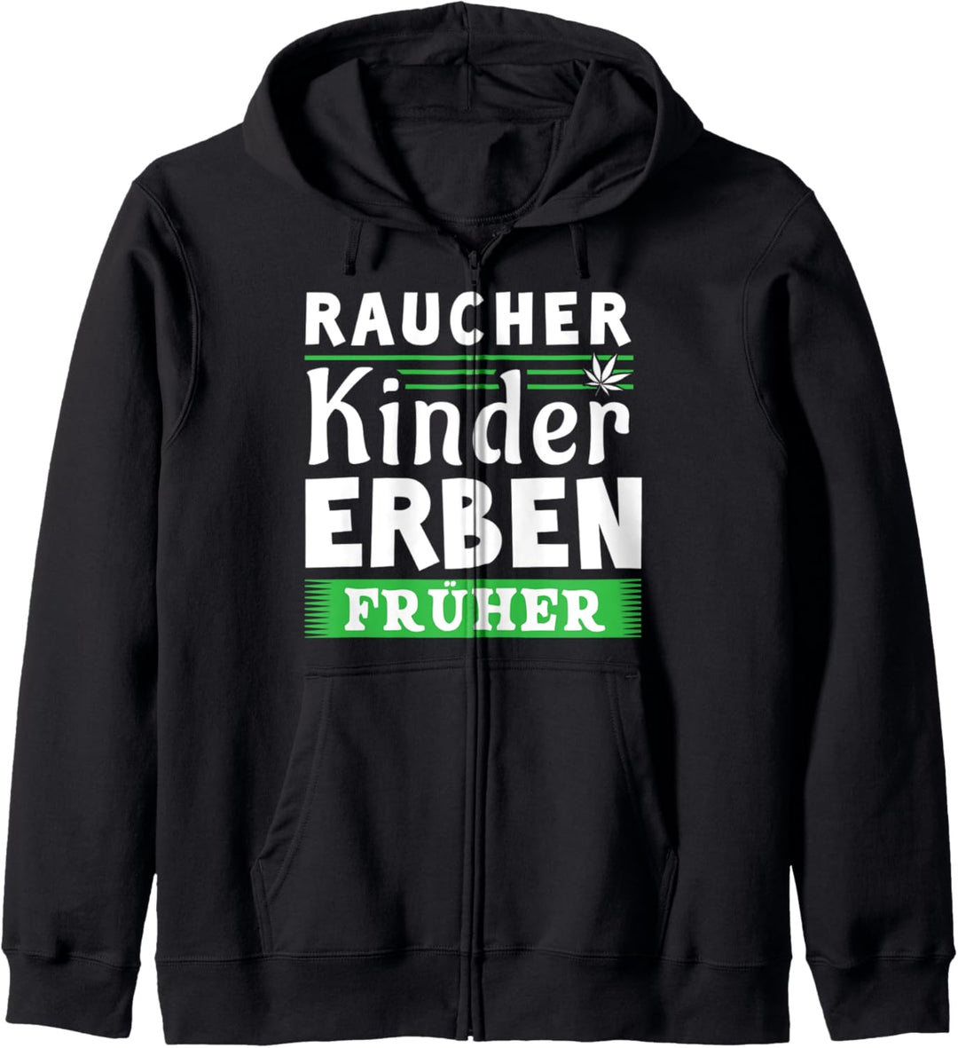 Raucherkinder erben früher Kapuzenjacke