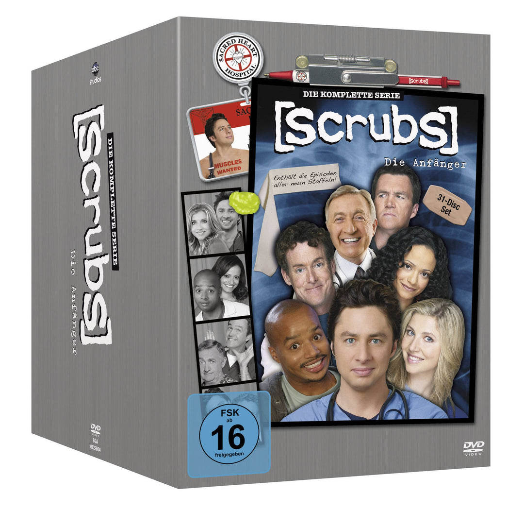 Scrubs: Die Anfänger - Die komplette Serie, Staffel 1-9 [31