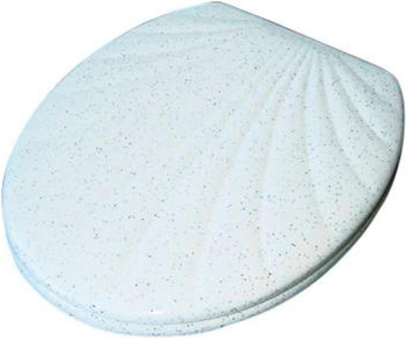 WC Sitz Klobrille Muschelform Farbe Granit, Duroplast