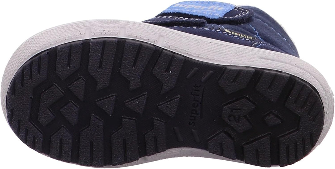 Superfit Jungen Groovy Schneestiefel 19 EU Blau Blau 8000, 19 EU Blau Blau 8000