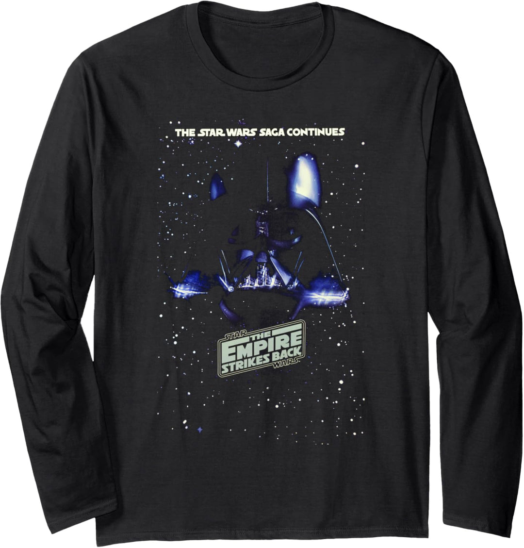 Star Wars: The Empire Strikes Back 40th Darth Vader Dark Langarmshirt