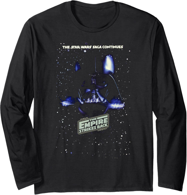 Star Wars: The Empire Strikes Back 40th Darth Vader Dark Langarmshirt