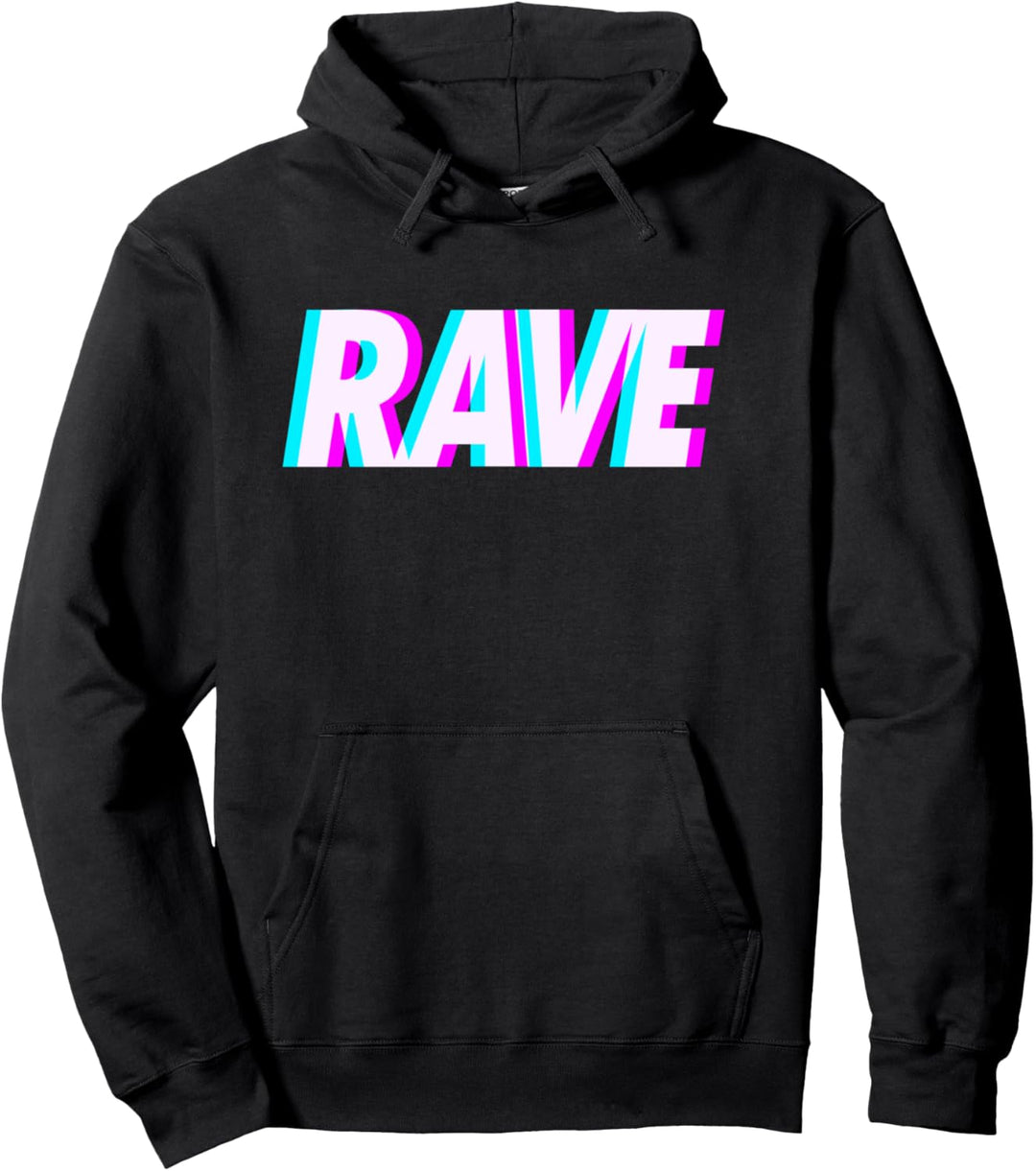 RAVE | Festival Rave Techno Pullover Hoodie Pullover Hoodie