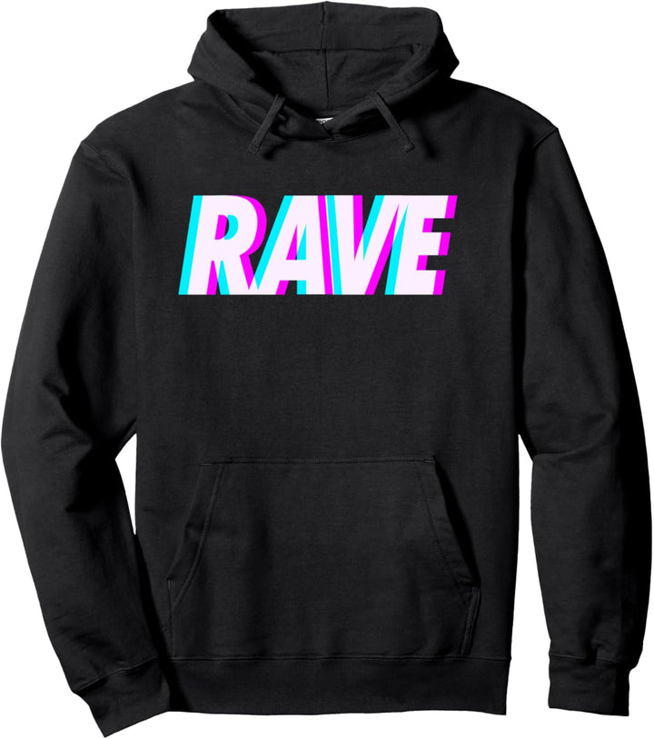 RAVE | Festival Rave Techno Pullover Hoodie Pullover Hoodie