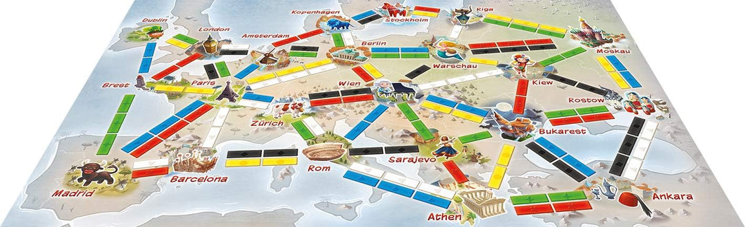 Days of Wonder, Zug um Zug – Meine erste Reise, Kinderspiel, Brettspiel, 2-4 Spieler, Ab 6+ Jahren,