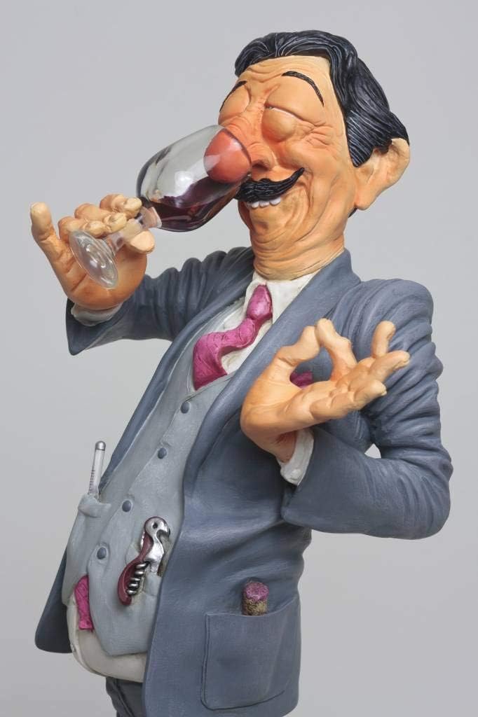Guillermo Forchino The wine taster - Skulptur Comic Art FO85528