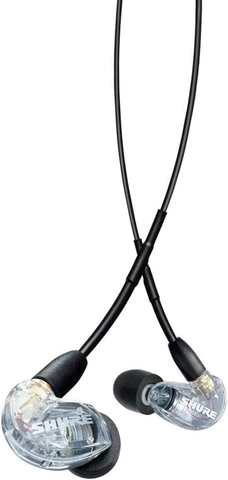 Shure AONIC 215 Wired Sound isolierende Ohrhörer, klarer Sound, Einzelfahrer, sicherer In -Ear -Anpa