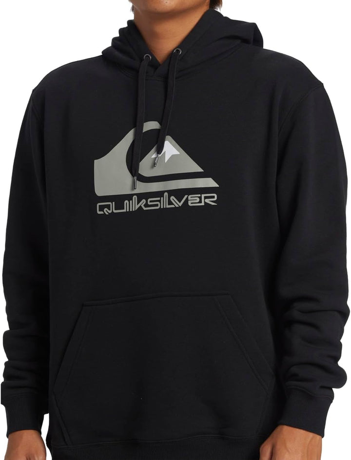 Quiksilver - Big Logo Fleece Top Schwarz M, Schwarz M