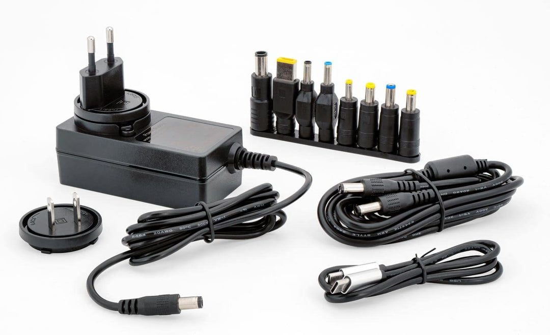 XTPower XT-27000DC-PA Powerbank inkl. Netzteil - moderner externer Akku mit DC 5V bis 24V + USB-C PD