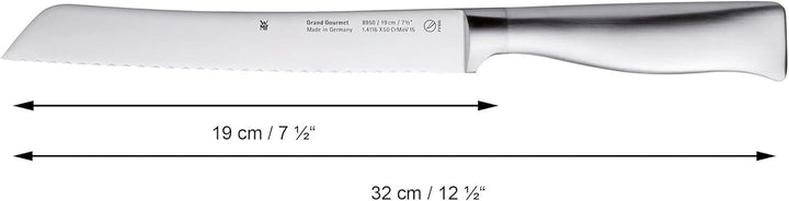WMF Grand Gourmet Messerset 5teilig, Made in Germany, 5 Messer geschmiedet, Küchenmesser, Performanc