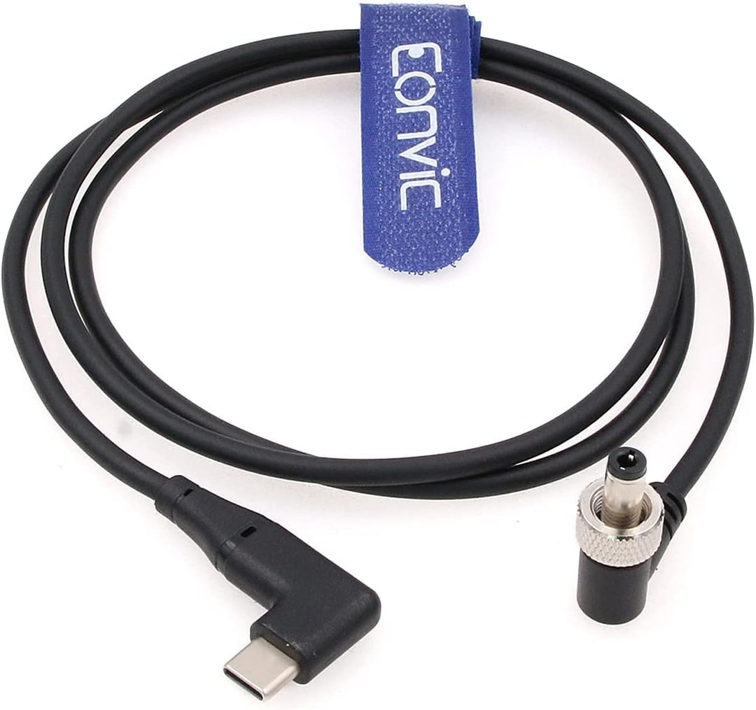 Eonvic Netzkabel für Atomos Ninja V Zwo ASI Gekühlte Kameras PD USB 3.1 Typ C zu Locking DC Power Ja
