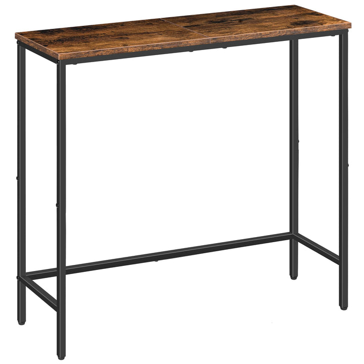 HOOBRO Schmaler Konsolentisch, 75 cm Beistelltisch, Flurtisch, Kleiner Ausstellungstisch, Sofatisch