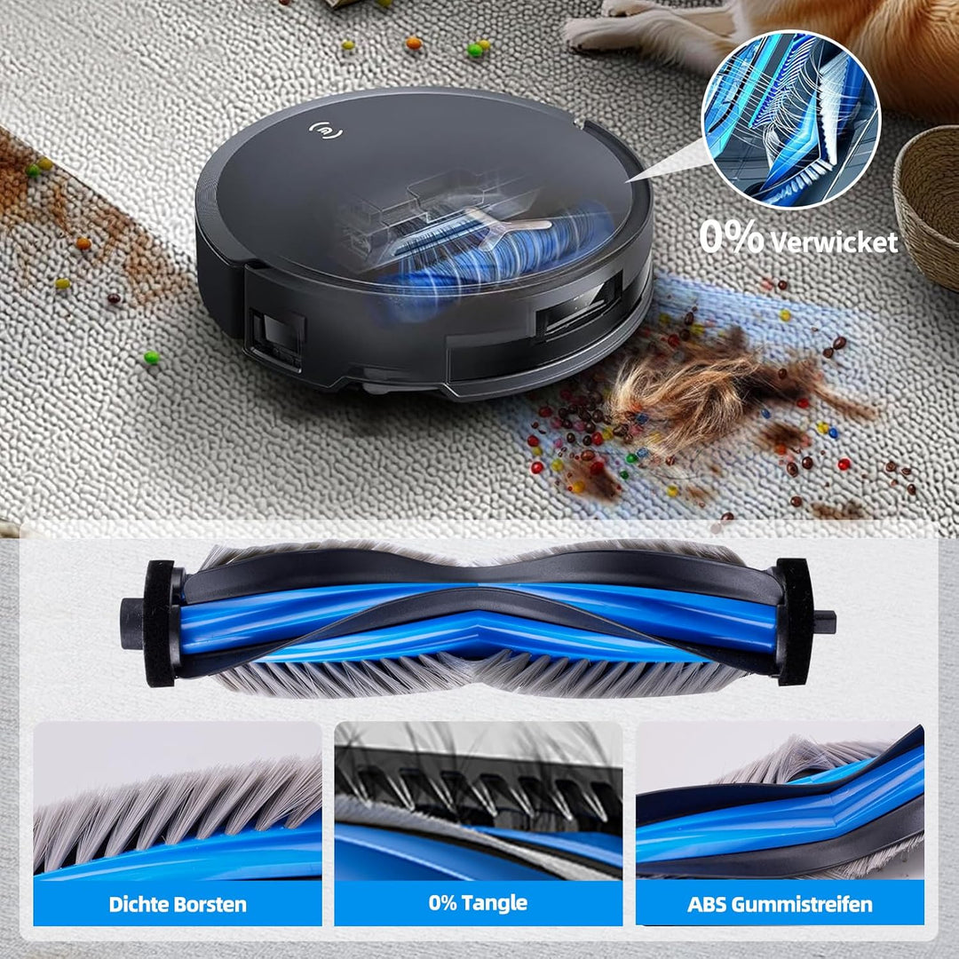 25 Stück Zubehörset für ECOVACS DEEBOT T50 PRO Omni / T50 PRO Omni Gen2 / T50 Omni Saugroboter, Ersa