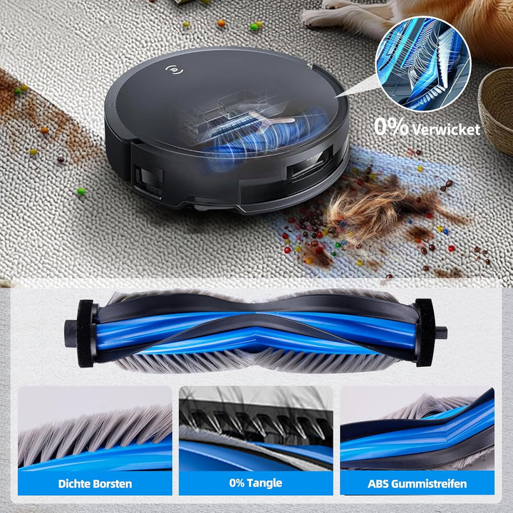25 Stück Zubehörset für ECOVACS DEEBOT T50 PRO Omni / T50 PRO Omni Gen2 / T50 Omni Saugroboter, Ersa