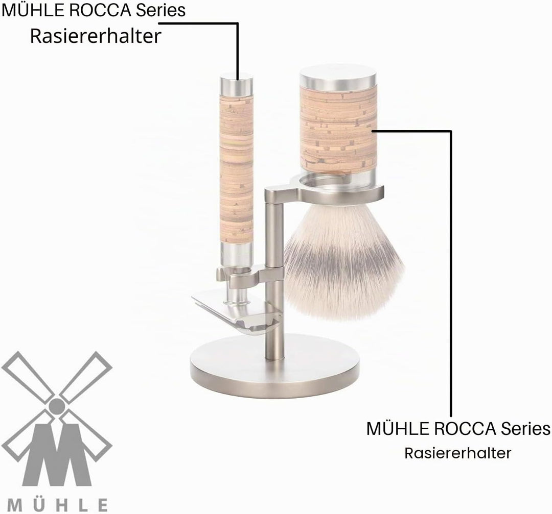 MÜHLE Halter für Rasierset - Rocca Serie - matt