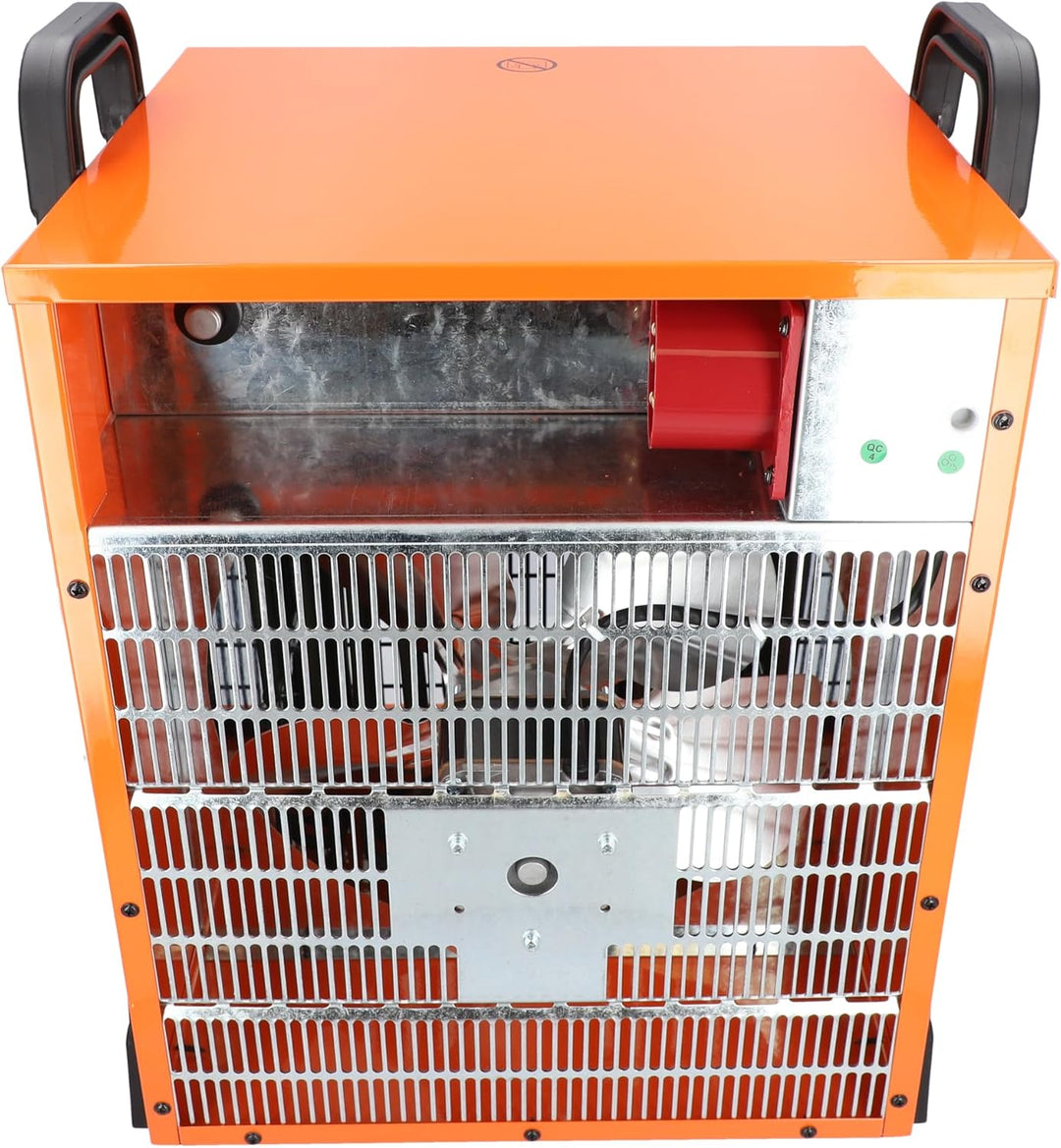 BTEC Heizlüfter 15000 Watt - Elektroheizer - 3 Heizstufen - Frostwächter - Perfekt für Baustelle, We
