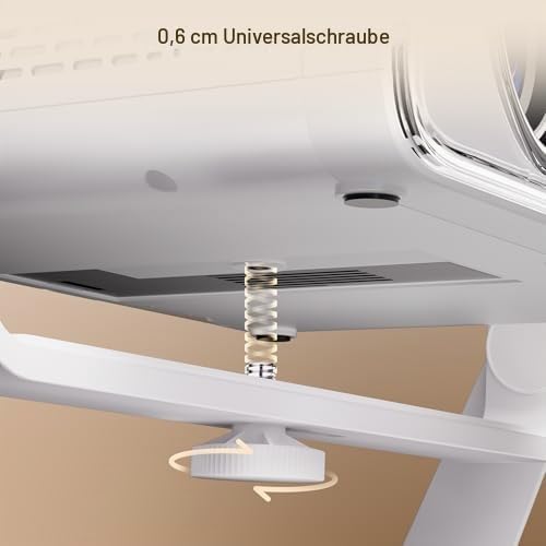Aurzen Eazze D1 Smart Beamer und 180° Verstellbarer Projektor-Ständer im Bundle – Heimkino-bereit, k