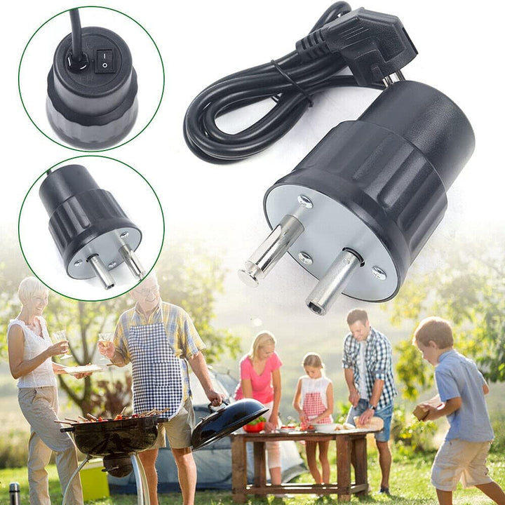 220V 4W Grillmotor Elektro Rotator Motorgrill BBQ Grill Motor Grillspiessmotor Spiess Rotisserie Spi