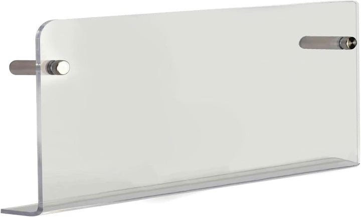 TUKA-i-AKUT 60cm Länge Wand Prospekthalter Acryl Extra Stark, Zeitschriftenhalter Wandregale für Zei