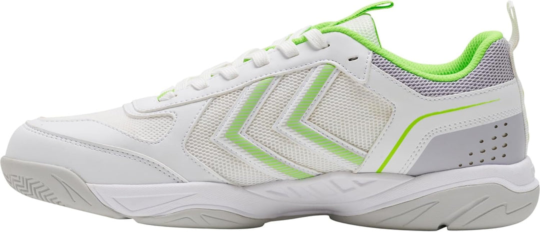 hummel Unisex Aero Team 2.0 Handball Shoe 47 EU Weiss, 47 EU Weiss